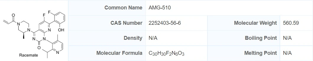 Lab Supply Amg510 Raw Powder for Anti-Tumor and Anti-Lung Cancer CAS 2252403-56-6