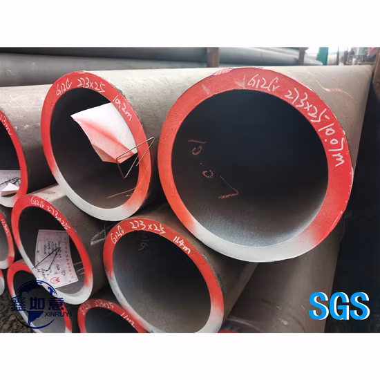 Hochwertige ASTM A106 SAE 1020 API 5L-Linie Hochdruckkessel, heißkaltgewalztes nahtloses Kohlenstoffstahlrohr, Preis pro Meter für den Chemikalientransport
