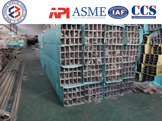  Quadratisches, rechteckiges, geschweißtes Rohr aus Kohlenstoffstahl ERW SSAW LSAW ASTM A53/API 5L Gr.  B Sch40 Sch80