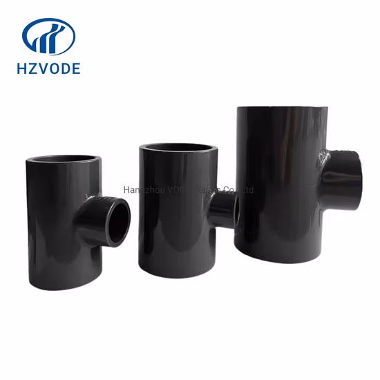 UPVC-Reduzier-T-Stück für die industrielle Wasseraufbereitung unter hohem Druck von Hzvode